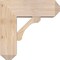 Ekena Millwork Legacy Craftsman Smooth Bracket w/ Offset Brace, Douglas Fir, 7 1/2"W x 20"D x 20"H BKT0806X20X20LEC04SDF - alternate 4